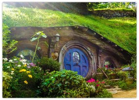 Tablou - Orasul Hobitin (70x50 cm)