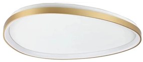 Plafonieră LED Ideal Lux GEMINI LED/42W/230V d. 81 cm CRI 90 auriu