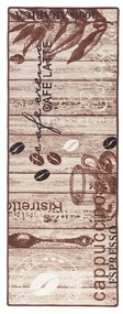 Covor tip traversă de bucătărie Hanse Home Delicious Coffee, 67x180 cm, maro