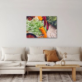 Tablou cu legume (70x50 cm)