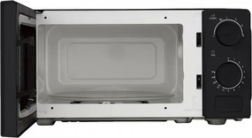 Cuptor cu microunde Kumtel HM-20, 600 W, 17 l, 6 trepte, Timer, Functie de decongelare, Negru