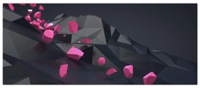 Tablou 3D abstracție (120x50 cm)