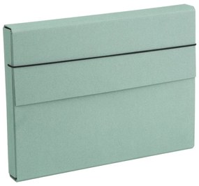 Organizator verde din carton Olof Canvas Paper Laminate – Bigso