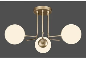 Lustră Squid Lighting Star, înălțime 34 cm, auriu