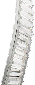 Lustra LED casa scarii design deosebit CHARMES 1A crom