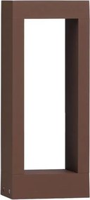 Stalp exterior LED 3000K IP65 DOLIX corten, H-30cm