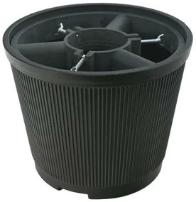 Suport pom de Crăciun 10 l, negru