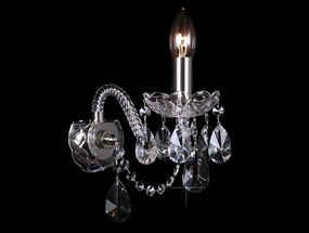 Aplica de perete cu 1 brat, cristal Bohemia N21 120/01/1-A