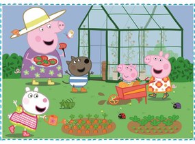 Trefl Puzzle Peppa Pig: Amintiri de vacanță, 4in1