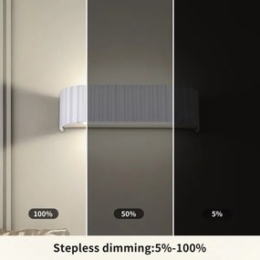 Brilagi - Aplică LED de perete FALCON MODERN LED/10W/230V 30 cm 3000/4500/6000K albă