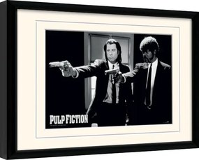 Poster înrămat Pulp Fiction - Guns