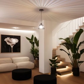 Brilagi - Pendul LED cu cablu CERIA WIRE, 1 x E27 (max. 40 W), 230 V, diametru 21 cm, negru