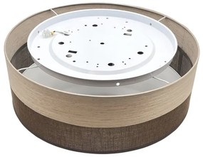 Plafonieră LED SIRJA WOOD LED/36W/230V d. 45 cm maro/stejar