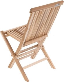 DIVERO mobilier de grădină din lemn de tec