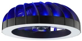 Ventilator LED RGBW de tavan cu lumină Brilliant FANORA LED/30W/230V + telecomandă