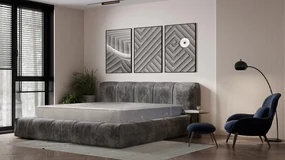 Saltea Ortopedica Relax Pocket, 80x190 cm, inaltime 20 cm, anatomica