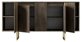 Dulap Luxe Walnut and Gold