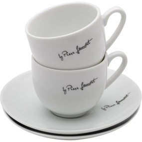 Set de cești și farfurioare Lamart LT9208 Kaffe, 90 ml , 2 buc.