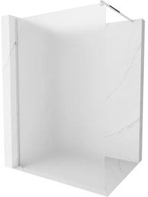 Perete de duș Mexen Kioto Walk-in 90 x 200 cm, mat 8 mm, crom - 800-090-101-01-30
