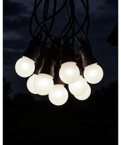 Ghirlandă decorativă LED pentru exterior 10xLED/0,36W/230V 4,5 m IP44 neagră