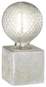 Lampă de masă WOFI 8213.01.50.7000 BROAD 1xE27/10W/230V beton