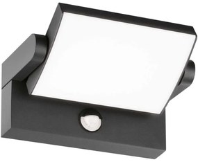 Aplică LED de exterior cu senzor Ideal Lux LED/20,5W/230V antracit