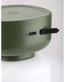 Lampă LED tactilă reîncărcabilă dimabilă de masă de exterior Rabalux 77144 FUNES LED/3W/5V IP44 verde