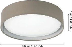 Eglo 31589 - Plafonieră LED PASTERI LED/11W/230V