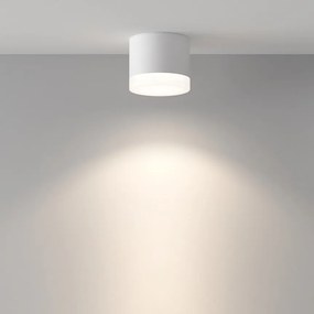 Spot aplicat minimalist cu protectie IP44 Pauline, alb
