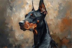 Tablou - Portretul lui Dobrman (90x60 cm)