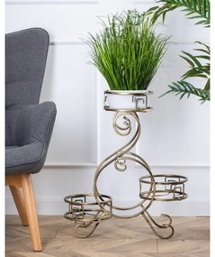 Suport de flori 64x60 cm auriu