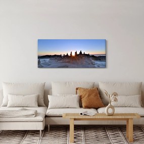 Tablou cu scenerie de nisip (120x50 cm)