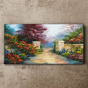 Tablou canvas perete cu flori de copac