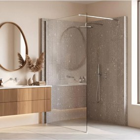 Paravan de dus Rea Flexi 70 cm crom