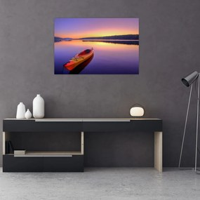 Tablou - Kayak pe lac (90x60 cm)