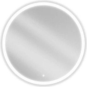 Mexen Oro oglindă de baie iluminată, rotundă 90 cm, LED 6000K, antiabur - 9824-090-090-611-00