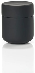 Borcan din gresie cu capac Zona UME, negru