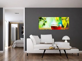 Tablou - Natura moartă, ceai (120x50 cm)