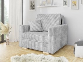 Fotoliu extensibil Clovea Pano I (Gri deschis) (cu sp. depozitare). Promo -17%. 1105668
