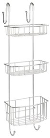 WENKO 24422100 - Poliță OLESI 22,5 x 70 cm, inox/argintiu