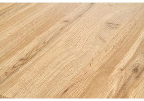 Masa de cafea Xena patrata, lemn natural/negru