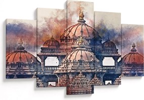 Tablou - Akshardham, New Delhi, India (150x105 cm)