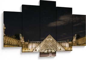 Tablou - Louvre nocturn (150x105 cm)