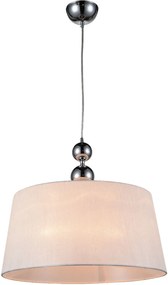 Candellux Clara lampă suspendată 1x60 W alb 31-21601