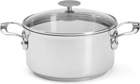 De Buyer 3427.20 - Oală MILADY cu capac, 20 cm, inox