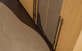 Dulap lemn masiv Marquesa 6 usi, 270 × 238 × 62 cm
