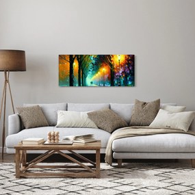 Tablou - Plimbare de noapte (120x50 cm)
