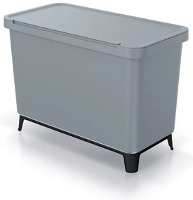 Coș de gunoi, 23 + 10 l, gri