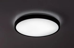 Plafoniera pentru baie, Protectie IP44 Alenzo D-35,5cm negru, alb