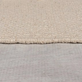 Covor bej din bumbac 160x230 cm Tessa Diamond – Flair Rugs